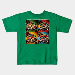 Sugary Delights: A Pop Art Christmas Cookie Extravaganza - Christmas Classic Kids T-Shirt